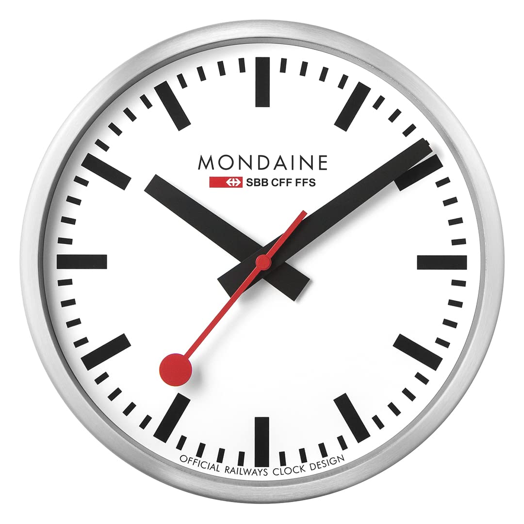 Mondaine - Wall Clock A990.CLOCK.16SBB 25cm - Official Swiss Railways Clock — image 1