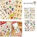 4pcs Cute Cartoon Lovely Animal Bear Sheep Cat Puffy Decorative Stickers