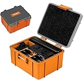 AnKangEra Protective Hard Shell for DJI Osmo Action 6/5 Pro/4/3 - Waterproof & Shockproof Travel Case with Secure Buckle, Holds Camera, Batteries, Charger, Filters & TF Cards.