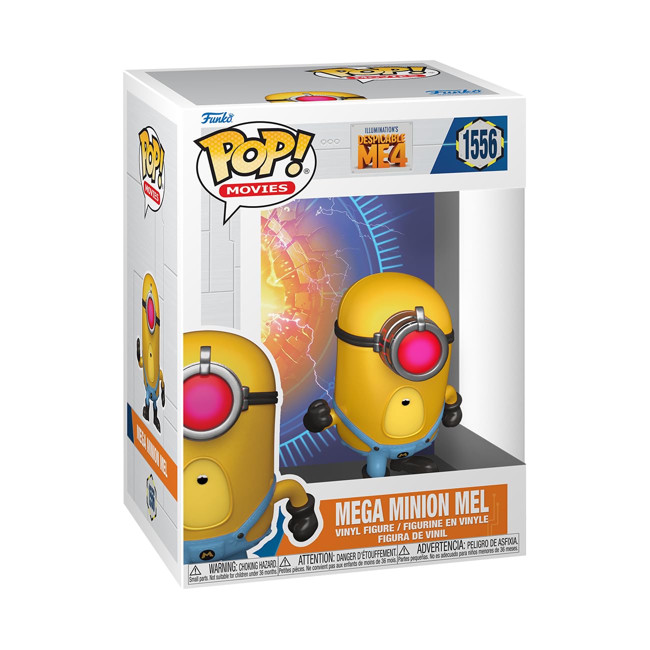 Funko POP! Movies: Despicable Me 4 – Super Mel - Collectable Vinyl Figure - Gift Idea - Official Merchandise - Toys for Kids & Adults - Movies Fans - Model Figure for Collectors and Display