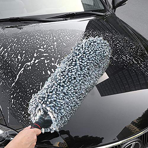 Meago Car Duster Exterior, Ultimate Car Cleaning Kit Lint Free with Long Extendable Handle for Motorcycle/Truck/ATV/UTV(7 Pack)