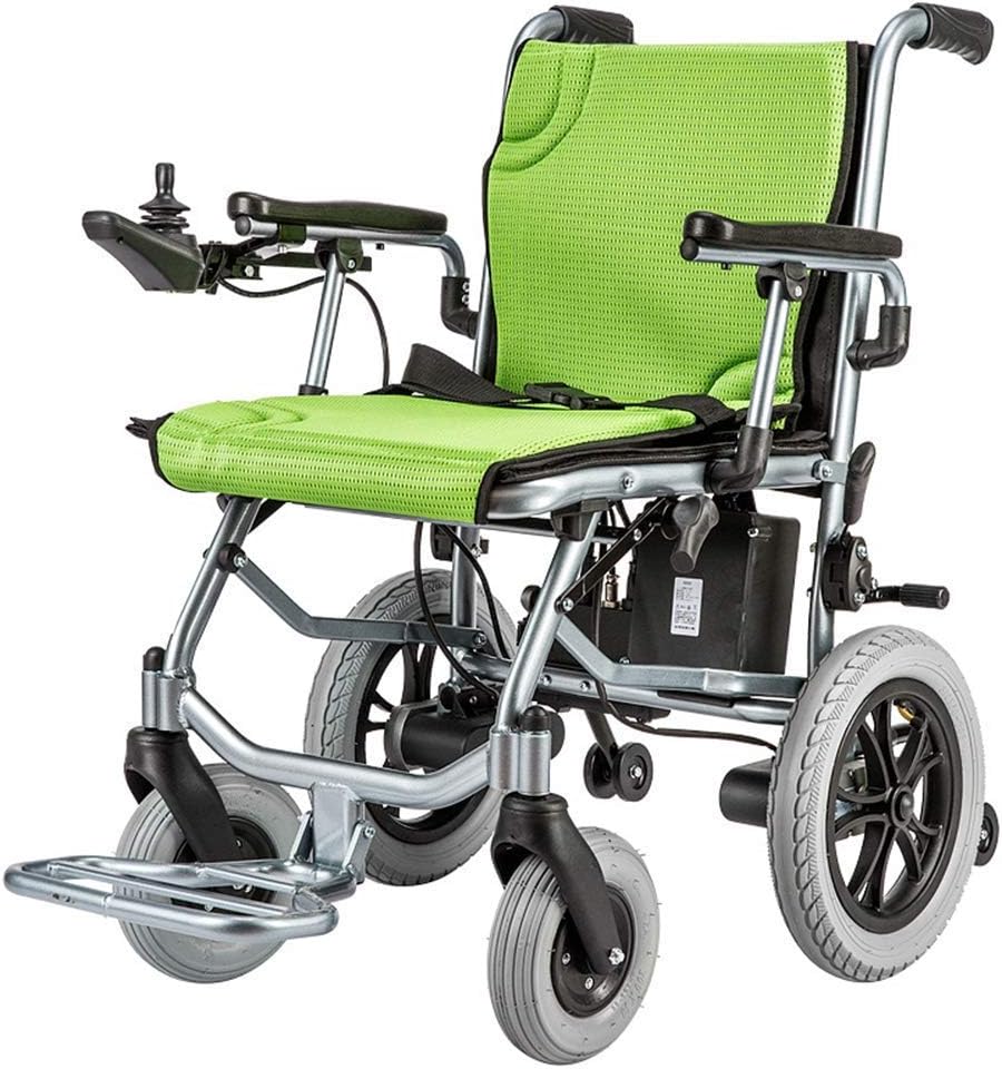 HDGZ Electric Wheelchair for Adult Folding Lightweight Aircraft Grade Aluminum Alloy Frame More Strength Upgraded More Secure and Stable Silla de Ruedas Electrica para Adultos,B