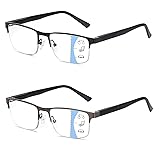 Missfive 2 Pack Mens Quality Progressive Multifocus