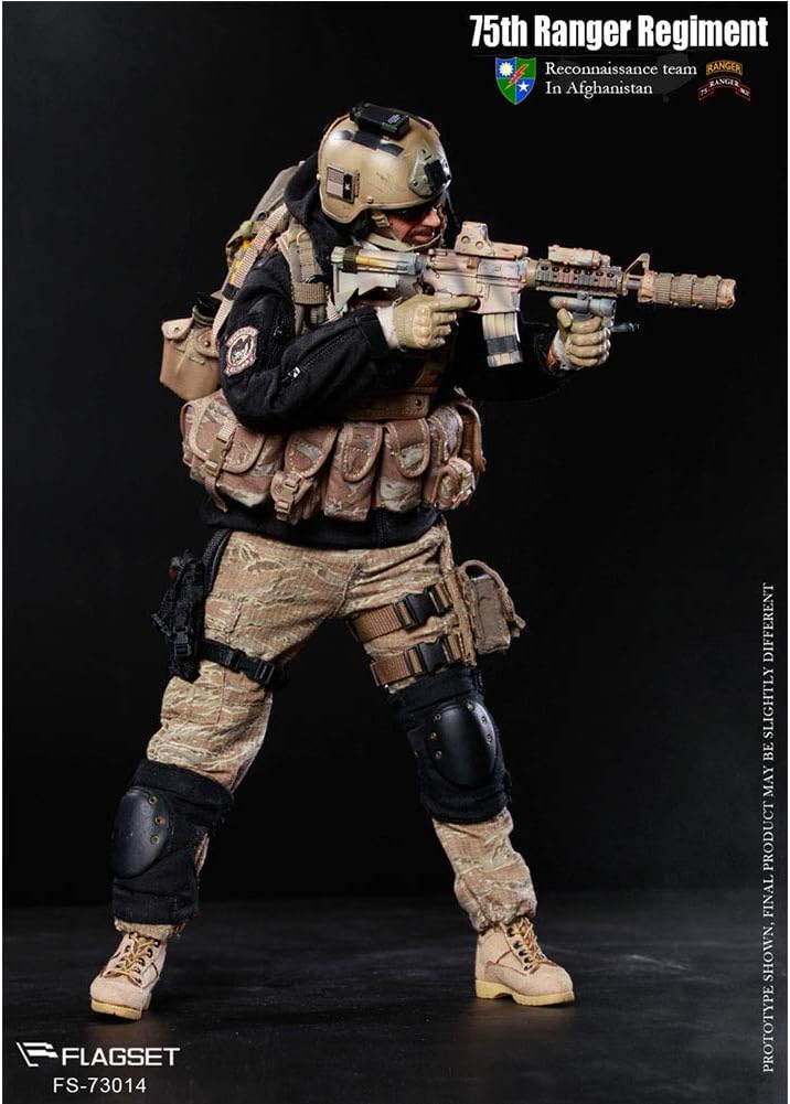 NEDTO 1/6 Rangers 75 Revenge Action Reconnaissance Team Soldier Model Mannequin Movable for VERYCOOL Hottoy PHICEN