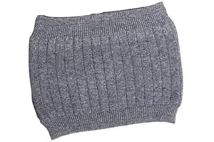 Cashmere Kidney Warmer, Back Warmer Cashmere Kidney Winter Elastic Abdominal Waist Support Belt for Men and Women Grey (M) fo