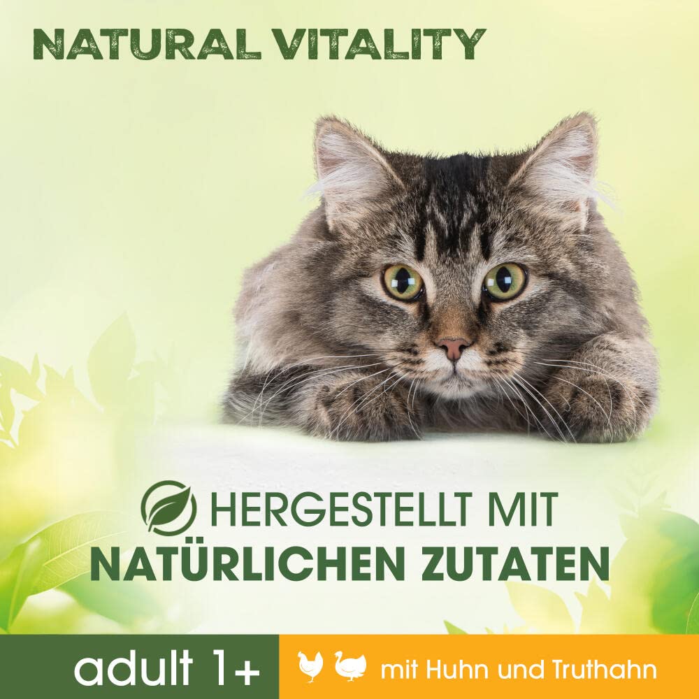 PERFECT FIT Natural Vitality - Katzenfutter Trockenfutter Adult 1+ - Huhn und Truthahn, 6 x 650g 7