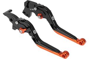 Partuto Motorcycle Short Brake Clutch Levers for KTM RC125 RC200 RC390 Motorbike Handlebar Brake Lever for KTM for DUKE 125 f