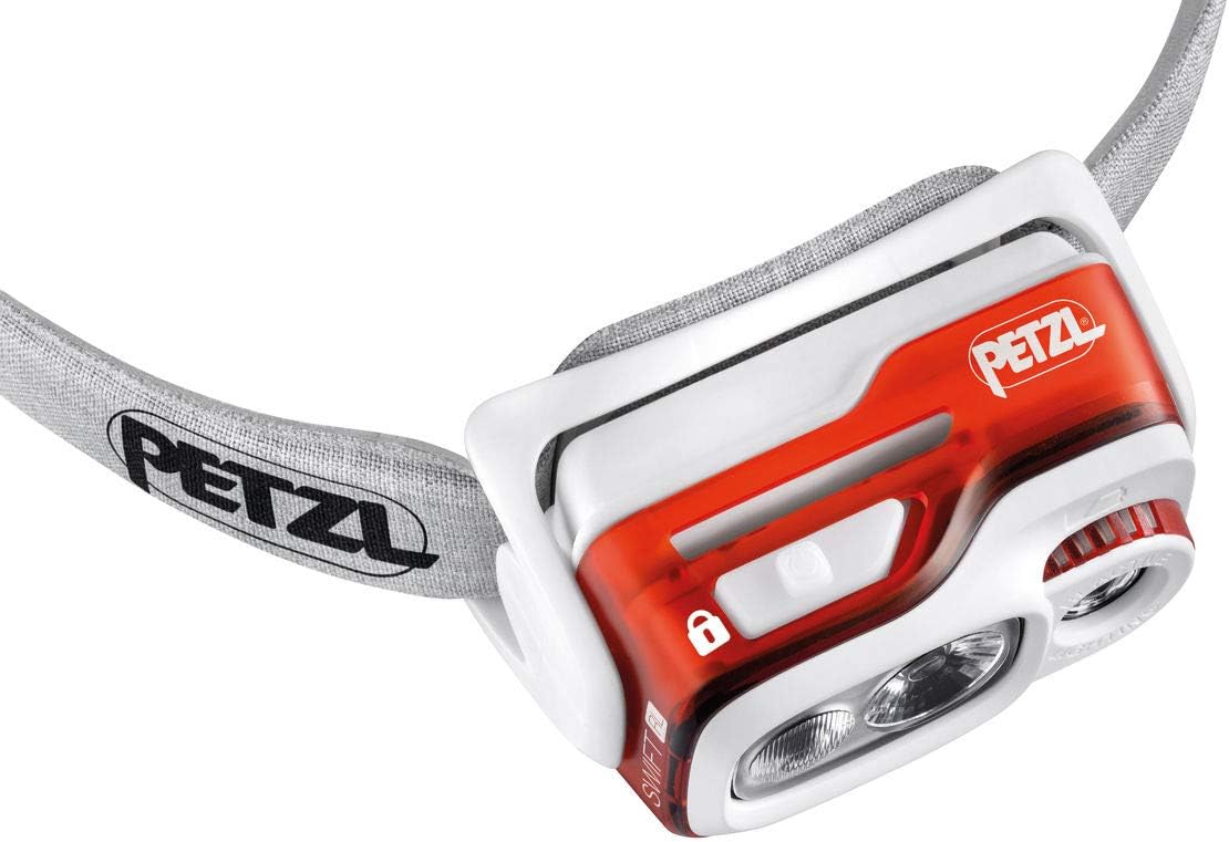 PETZL - Swift RL Headlamp 900 lumens, Reactive Lighting Technology, Orange: Home Improvement