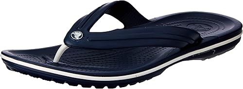 Amazon クロックス Crocband Flip M8w10 26cm Navy Crocs クロックス ビーチサンダル