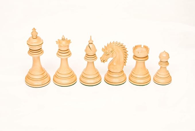 184 Bud Rosewood & Boxwood 4.5 Chess Set