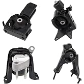Engine Motor and Trans Mounts Compatible with 2003-2008 Corolaa（1.8L） | 2003-2008 Matrix(1.8L) and 2003-2008 Pontiac Vibe (1.8L) Auto Transmission Repklace OE A4220 A4219 A4218 A4221 Set of 4