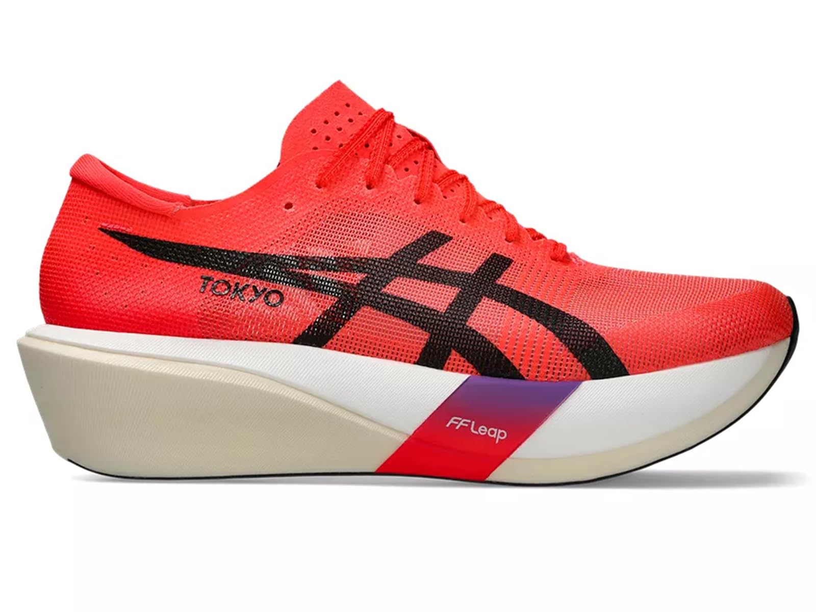 Photo 1 of ASICS Unisex METASPEED Edge Tokyo Running Shoes, 8.5, Flash RED/Black
