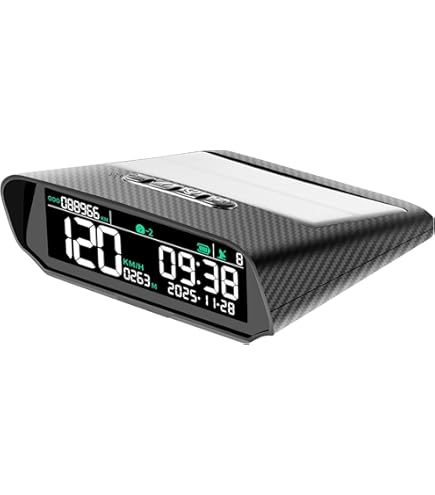 Amazon.com: Wkopet Digital Mini Car Dashboard Cigarette Lighter  Installation Connection, GPS Speedometer Suitable for All Cars, Displays  Speed, Distance, Time and More : Electronics