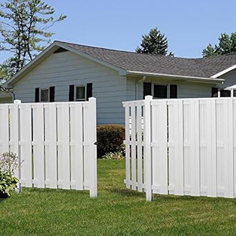 Palatine 6 Ft H X 6 Ft W Shadowbox Vinyl Fence Panel Unassembled Amazon Co Uk Welcome