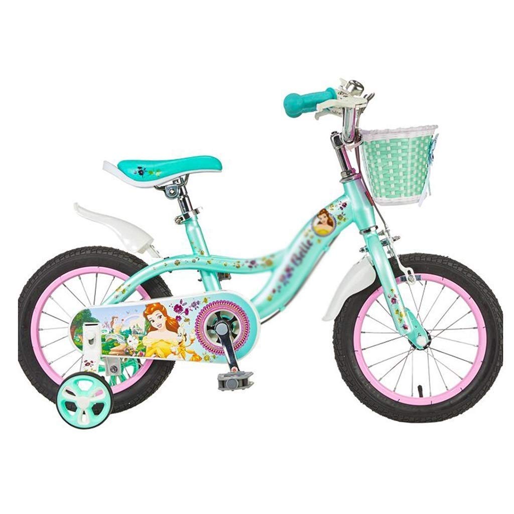 DYFYMXBicycle Child Pedal Bicycle Children's Bicycle Girl 16 inch Baby Girl Bicycle Bicycle Safe Exe