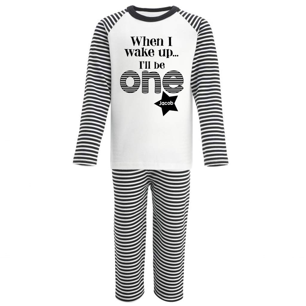 personalised 1st birthday pjs