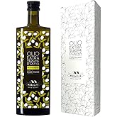Antico Frantoio Muraglia Intense Fruity Extra Virgin Olive Oil | Premium Polyphenol Rich EVOO | Early Harvest First Cold Pressed | Imported from Apulia Italy | 16.9 fl oz (500ml) Bottle with Gift Box