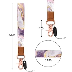 Rimilak Wristlet Keychain, Wrist Lanyard Key Chain