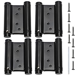 3" Double Action Spring Hinges, Self Closing Door