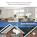 3G LTE Cellular Security Camera, SIM Card&Solar Panel Included,WiFi Needed,SAFEVANT Solar-Powered Outdoor Security Camera with 360 View,2MP Color Night Vision,PIR Motion,2-Way Talk(Black)