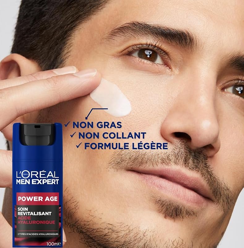 L'Oréal Men Expert Power Age Soin Anti-Âge Acide Hyaluronique 100ml