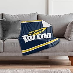 University of Toledo Rockets Primary Logo Stripes