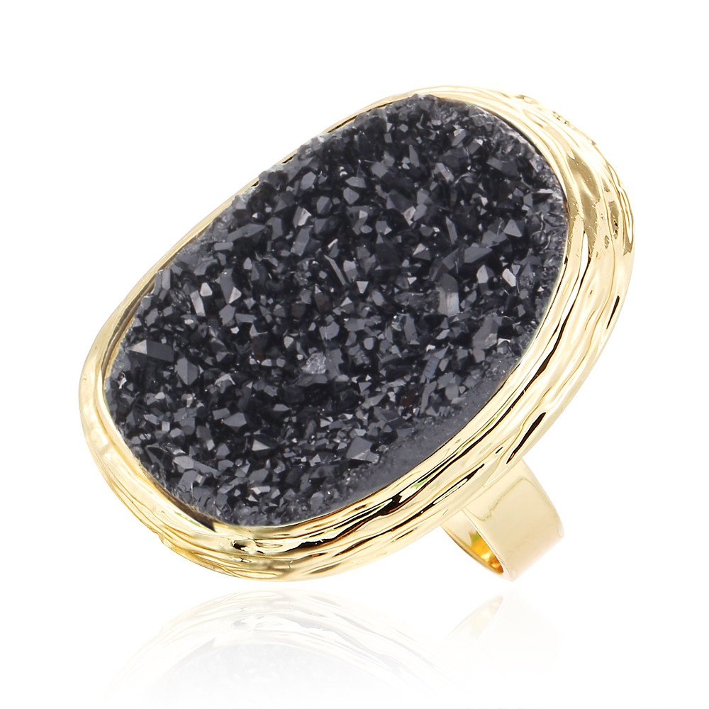 Buy Bling N Beads 18K Gold Plated Black 
