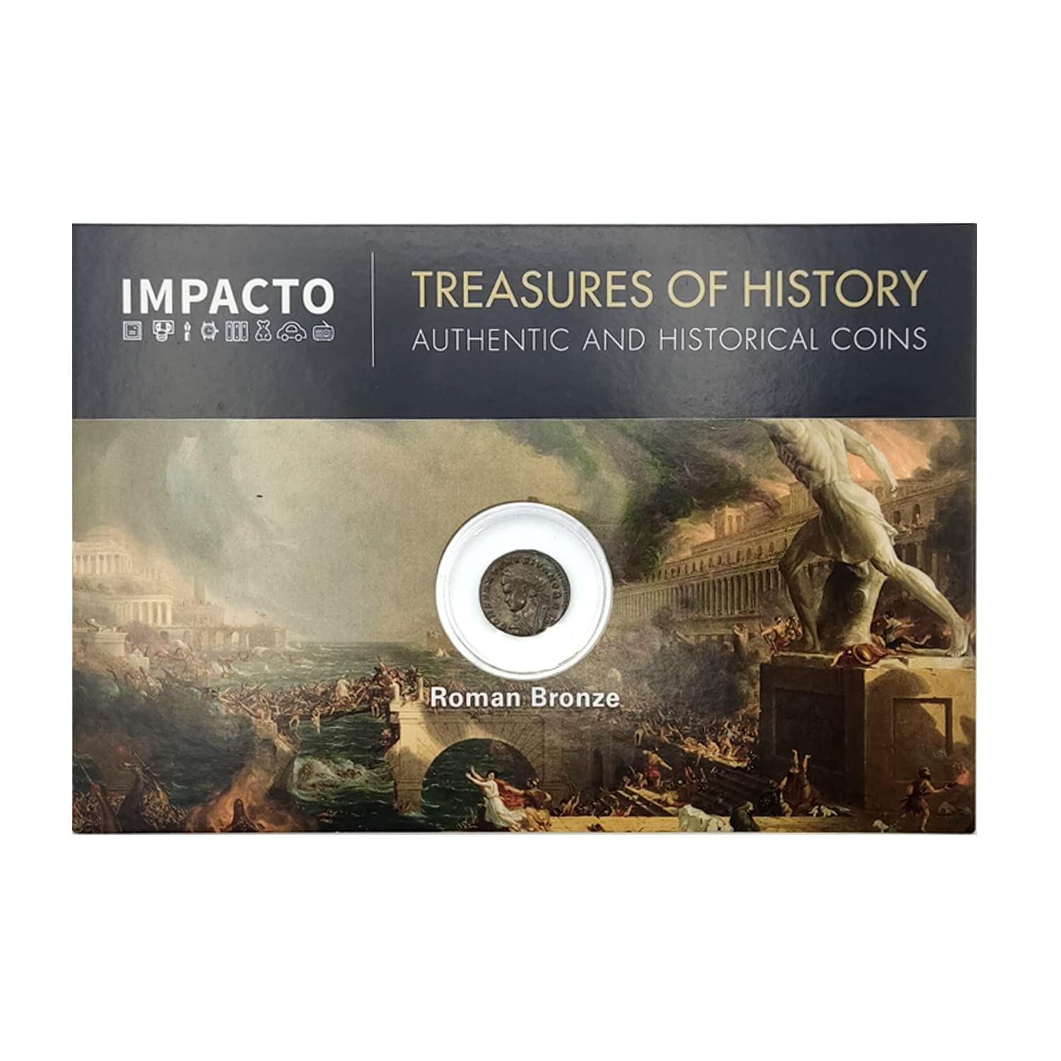IMPACTO COLECCIONABLES Bronze of the Low Roman Empire