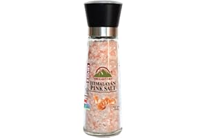 Himalayan Chef Salt Grinder, Refillable-13 Ounce