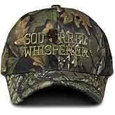 Camo Baseball Cap Squirrel Whisperer B Embroidery Cotton Strap Closure