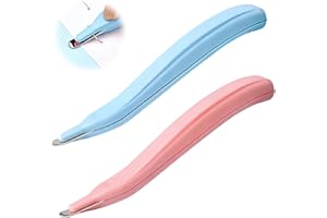 2 Pack Magnetic Staple Remover, Durable Staple Remover for Classroom, Easy Colorful Staple Puller Remover for Home, School, O