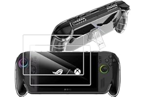 GEJEFA Case for ASUS ROG Xbox Ally/ROG Xbox Ally X + Screen Protector, Shock-Absorption Adjustable Kickstand Scratch Resistan