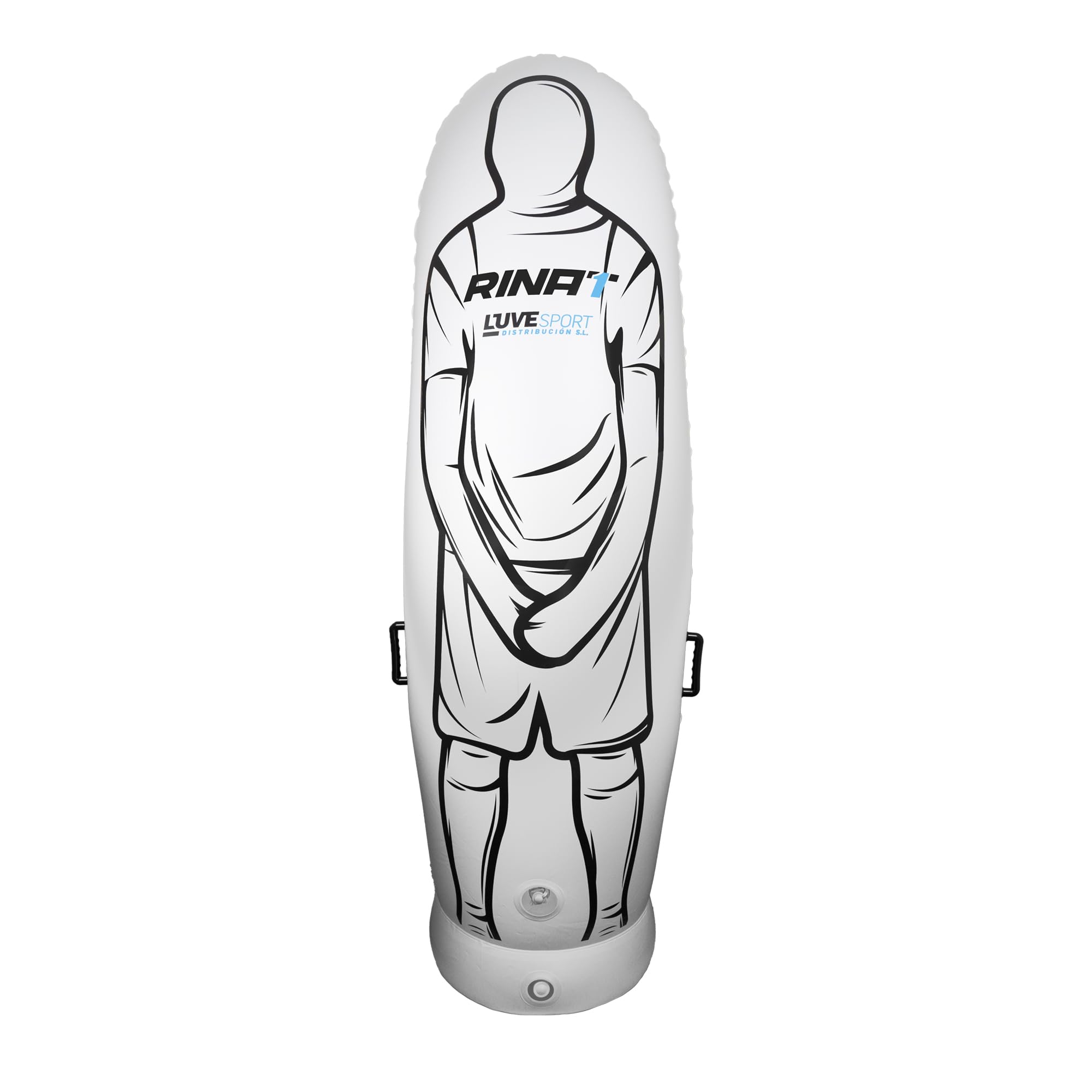 Rinat Hinchable NRG Training Inflatable Defense - White/Orange, One Size