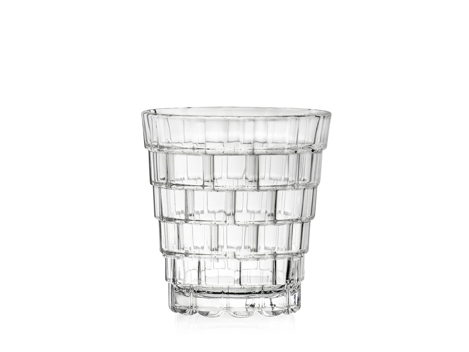 RCR Set di 6 Bicchieri Acqua Stack in Luxion, Servizio da Tavola Elegante, 100% Made in Italy, Capacità 31,9 cl