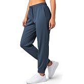 Othedrich Womens Joggers with Pockets Loose Fit Lounge Athletic Sweatpants Lightweight Tapered Track Pants for Hiking Running