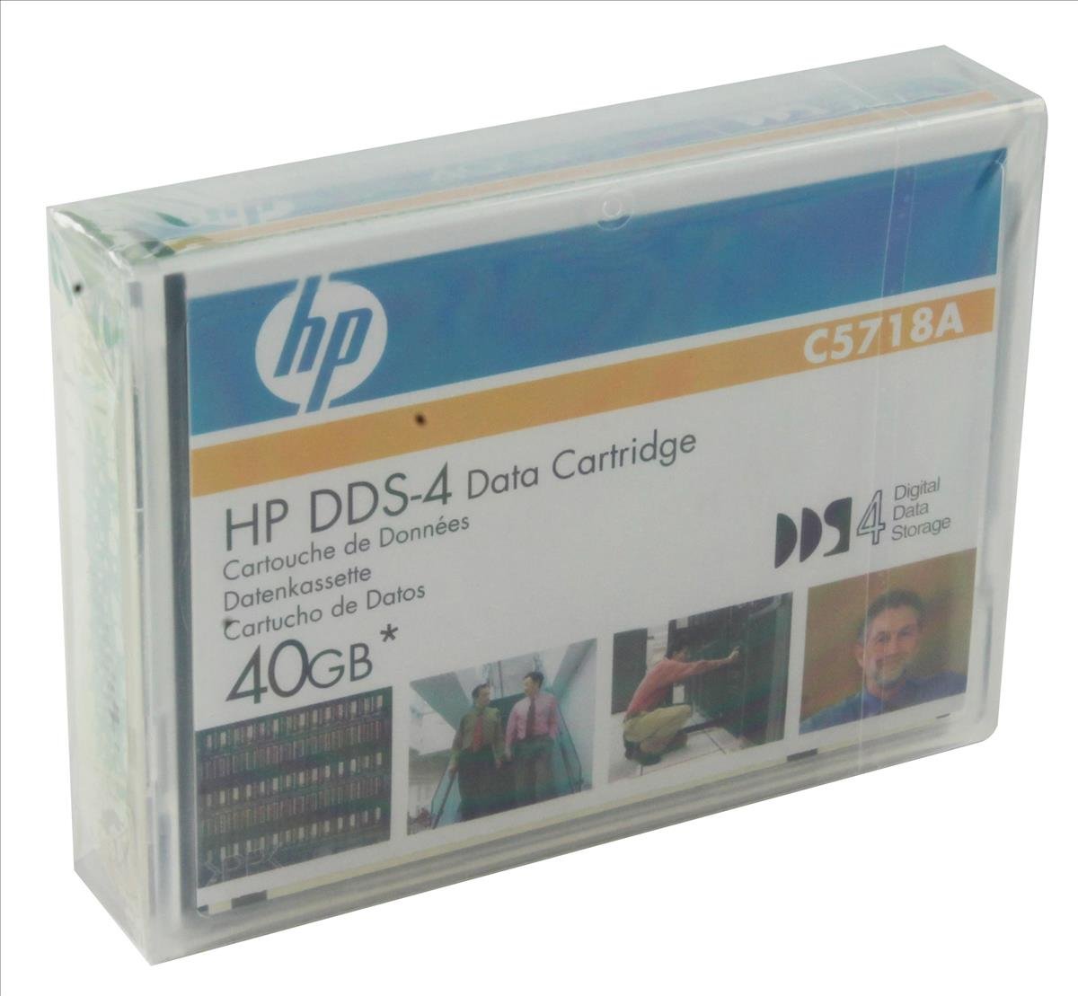 Hewlett Packard [HP] DDS-4 150M Data Tape Cartridge 40GB 4mmx150m Ref C5718A