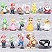 28 Piece Super Mario Bros Super Mary Princess, Turtle, Mushroom, Orangutan , Super Mario Action Figures, 2
