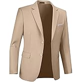 Mens Suit Jackets Casual Two Button Slim Fit Blazers Suit Separates Coat Sport Coats with Pockets for Wedding Prom Party