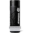 Black Wolf Mens Shampoo for Oily Hair, 12 Fl Oz - Charcoal-Infused Oil Control Shampoo with Moisturizing & Deep Cleansing Formula Hydrates & Nourishes Scalp - Daily Hair Care for Men