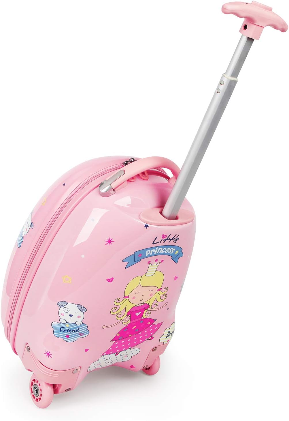 kids pink suitcase