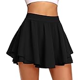 JoyGirl Tennis Skirt for Women with Shorts Pleated Golf Skort High Waist Workout Athletic Running Skorts Skirts with Pockets