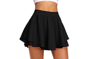 JoyGirl Tennis Skirt for Women with Shorts Golf Skort High Waisted Workout Athletic Skorts Skirts with Pockets