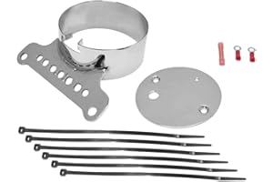 BIKER'S CHOICE Bikers Choice Single Gauge Speedometer or Tachometer Mount Kit for Harley Davidson 1995-2005 Sportster, FXR models