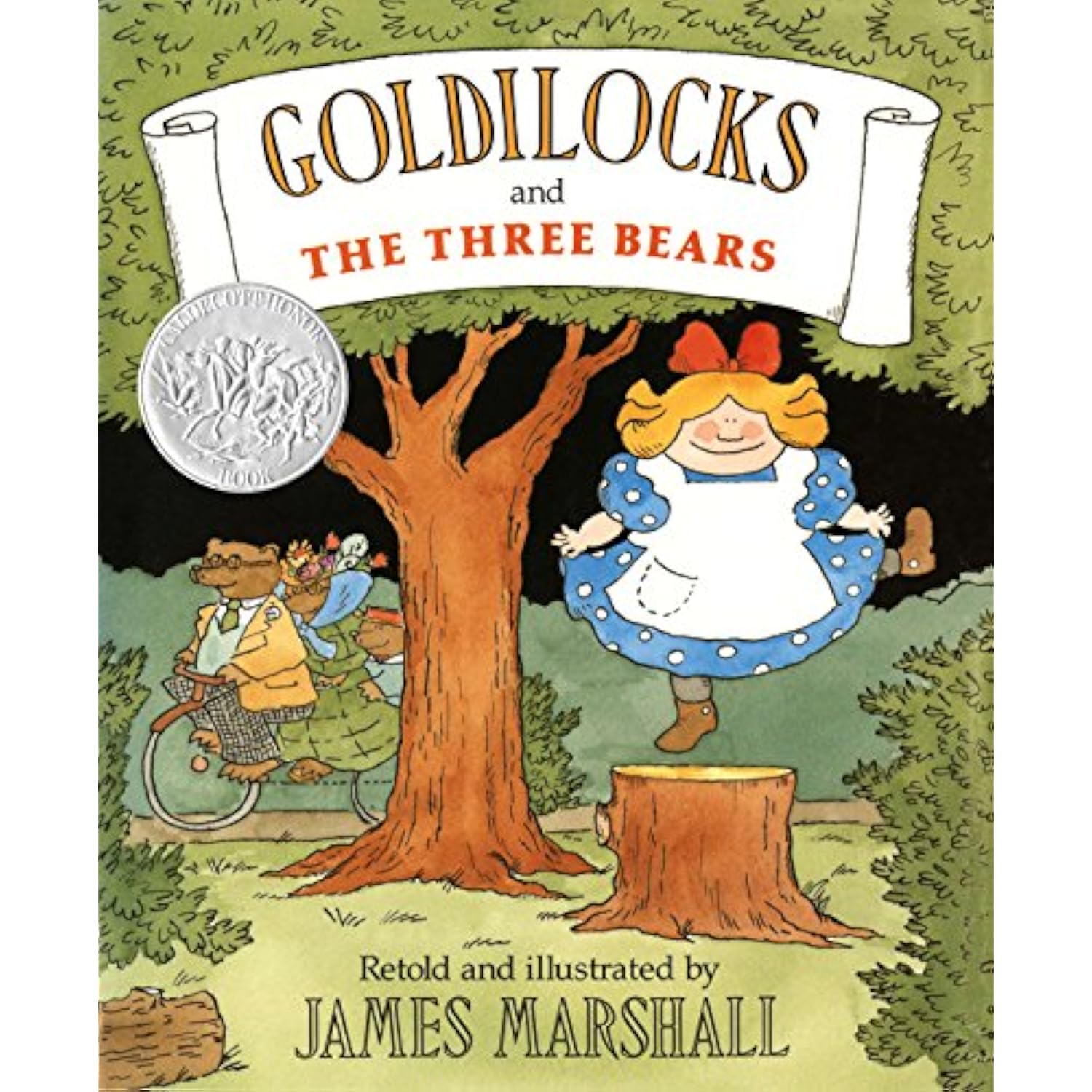 Goldilocks And The Three Bears Hardcover Marshall James 