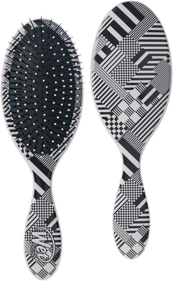 Wet Brush Original Detangler Hipster Brush - Diagonal Checkers By For Unisex - 1 Pc Hair Brush