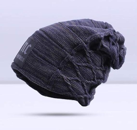 Winter warme Strickmütze Super Sojabohnen Bohnen Schädel gestrickt