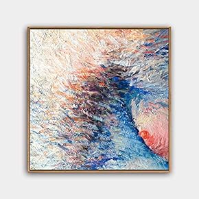 Framed Canvas Wall Art Abstract Canvas Prints Home Artwork Decoration for Living Room,Bedroom - 16x16 inches
