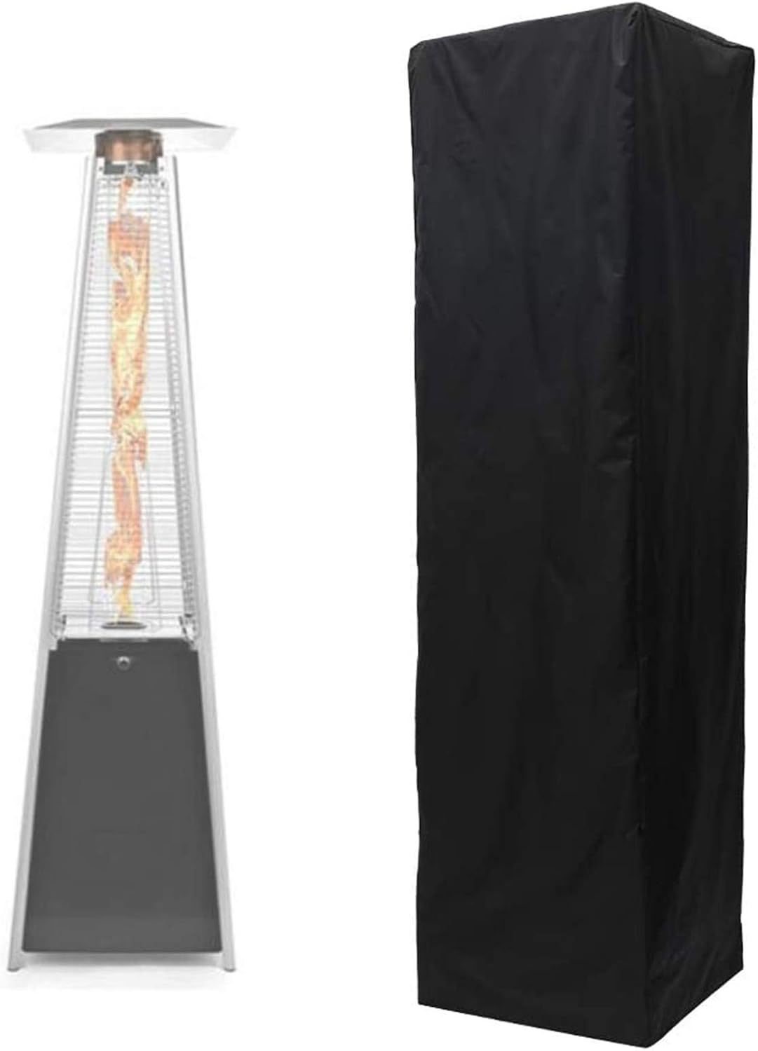 SHDT Standing Patio Heater Cover, Waterproof Terrace Cover for Patio Heaters with Pyramid Torch