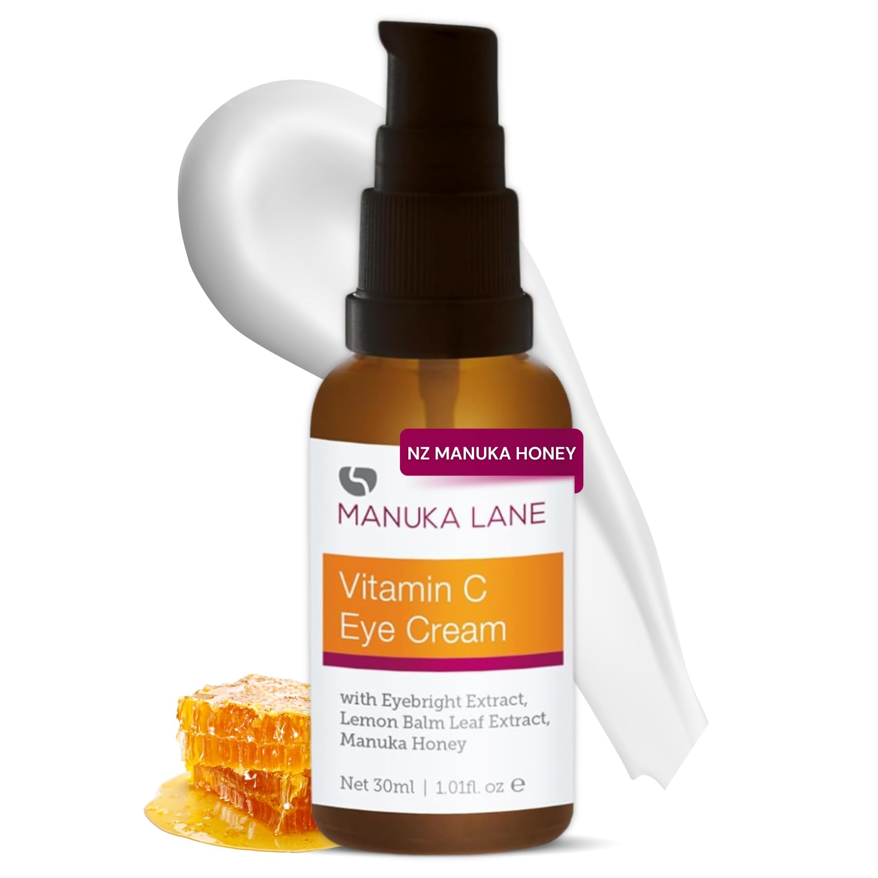 Vitamin C Night Cream for Face and Neck with Evening Primrose Oil, Manuka Honey & Sweet Almond Oil | Plant Based Formula | Carefully formulated to keep your skin young and healthy!