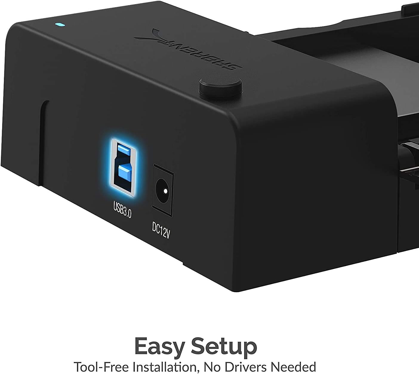 Sabrent USB 3.0 to SATA External Hard Drive Lay-Flat Docking Station for 2.5 or 3.5in HDD, SSD [Support UASP] (EC-DFLT): Computers & Accessories